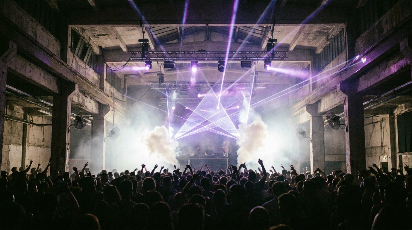 Berlin Techno Warehouse
